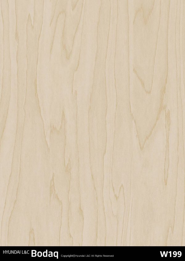 Nelcos W199 Maple Interior Film - Standard Wood Collection