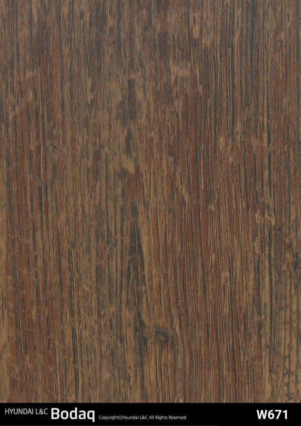 Nelcos W671 Oak Interior Film - Standard Wood Collection
