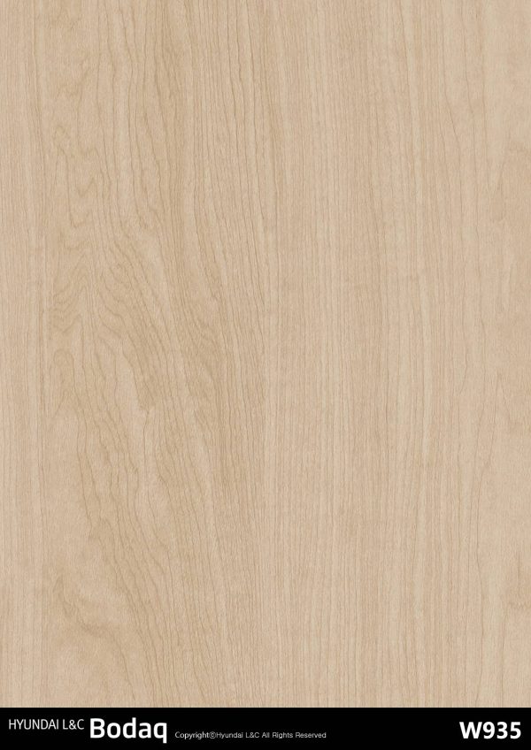 Nelcos W935 Maple Interior Film - Standard Wood Collection
