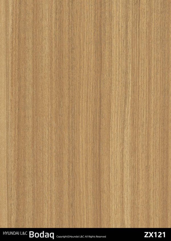 ZX121 (old PZ001) Teak Medium Wood Interior Film - Rich Wood Collection