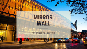 Mirror Wall | Nelcos installed mirror film at Art Gallery of Ontario