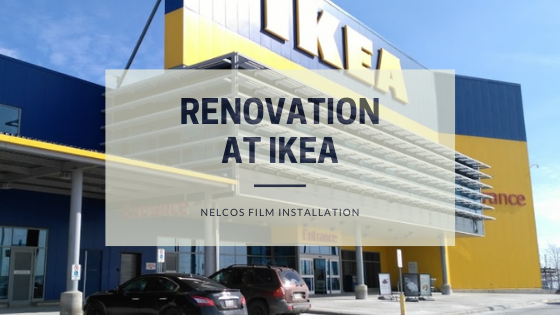 Renovation at IKEA Vaughan | Nelcos Film Installation