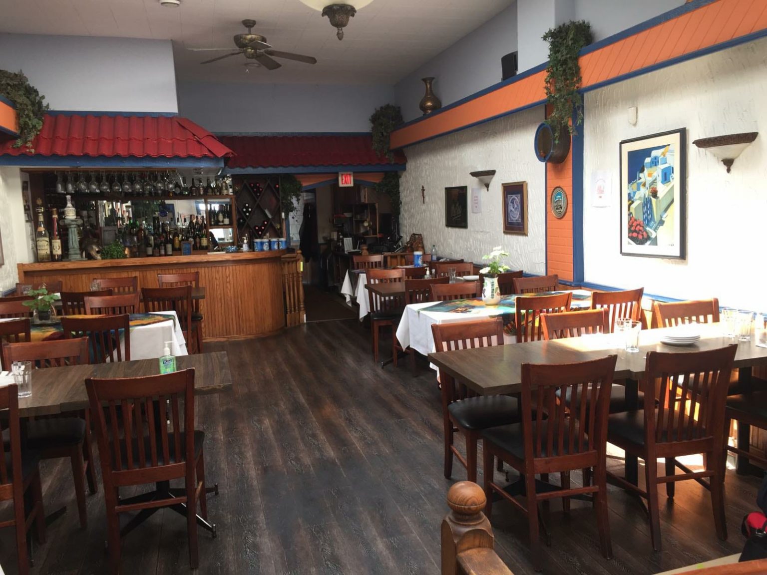 Restaurant Renovation | Maria's Taverna Tables Refinishing ⋆ Nelcos