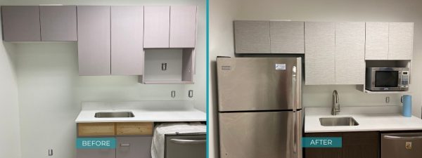 RF001 kitchen cabinets refinishing
