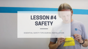 Essential safety tips during the architectural film installation - Blog Post Featured Image