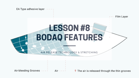 Lesson 8 - Air Release Technology And Stretching Capabilities of Bodaq Interior Film - Blog Post Featured Image