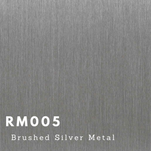 RM005 - Brushed Silver Metal