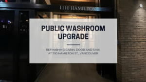 Public Washroom Upgrade