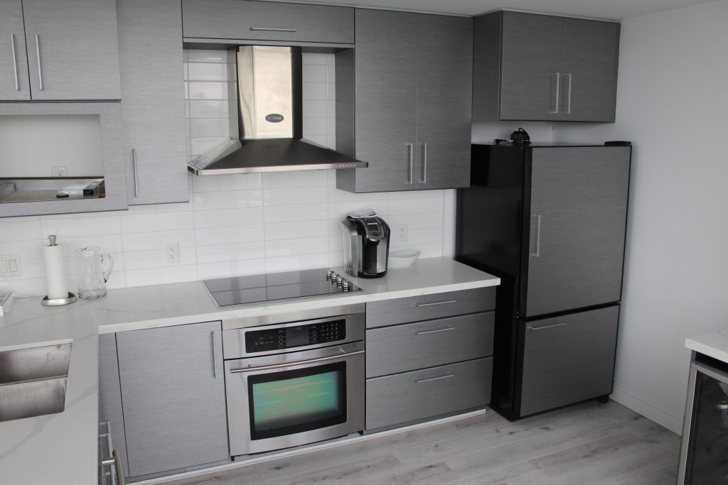 refinished kitchen