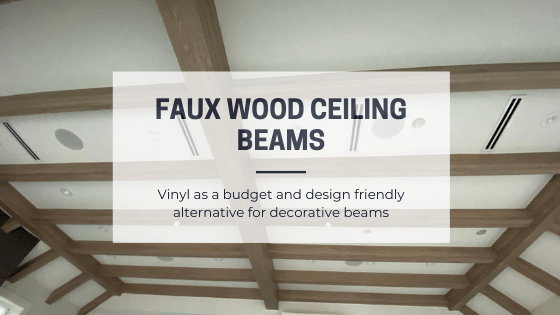 Faux Wood Beams