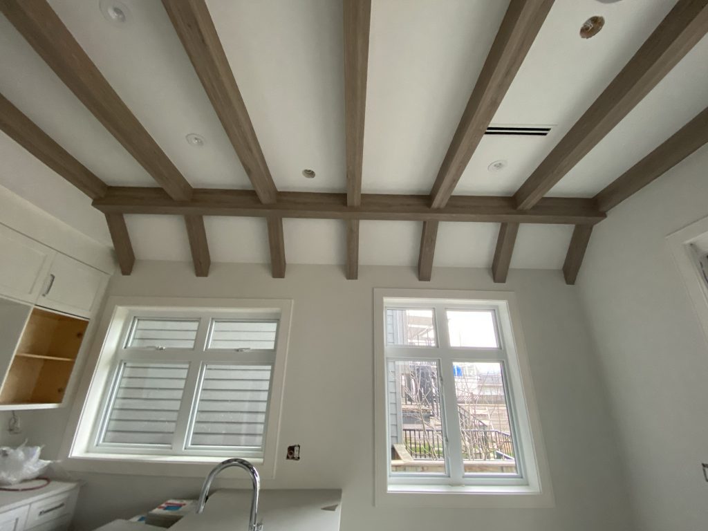 vinyl faux ceiling beam