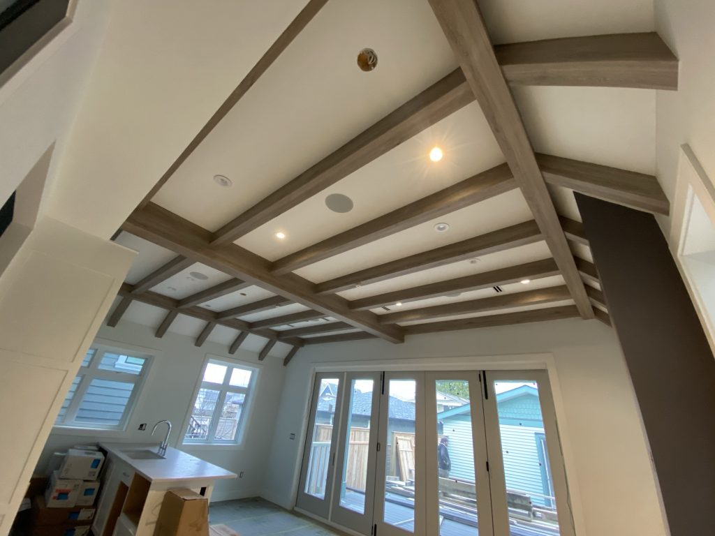 vinyl faux ceiling beam