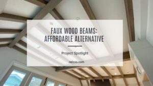 Faux Wood Beams: Affordable Alternative. Featured Image