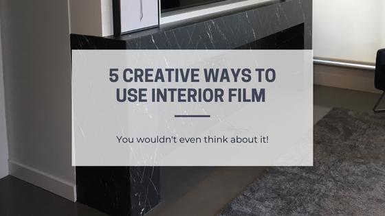 5 creative ways to use vinyl film