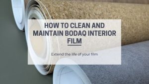 How to clean and maintain vinyl film