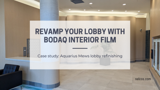 Revamp your lobby with Bodaq Interior Film