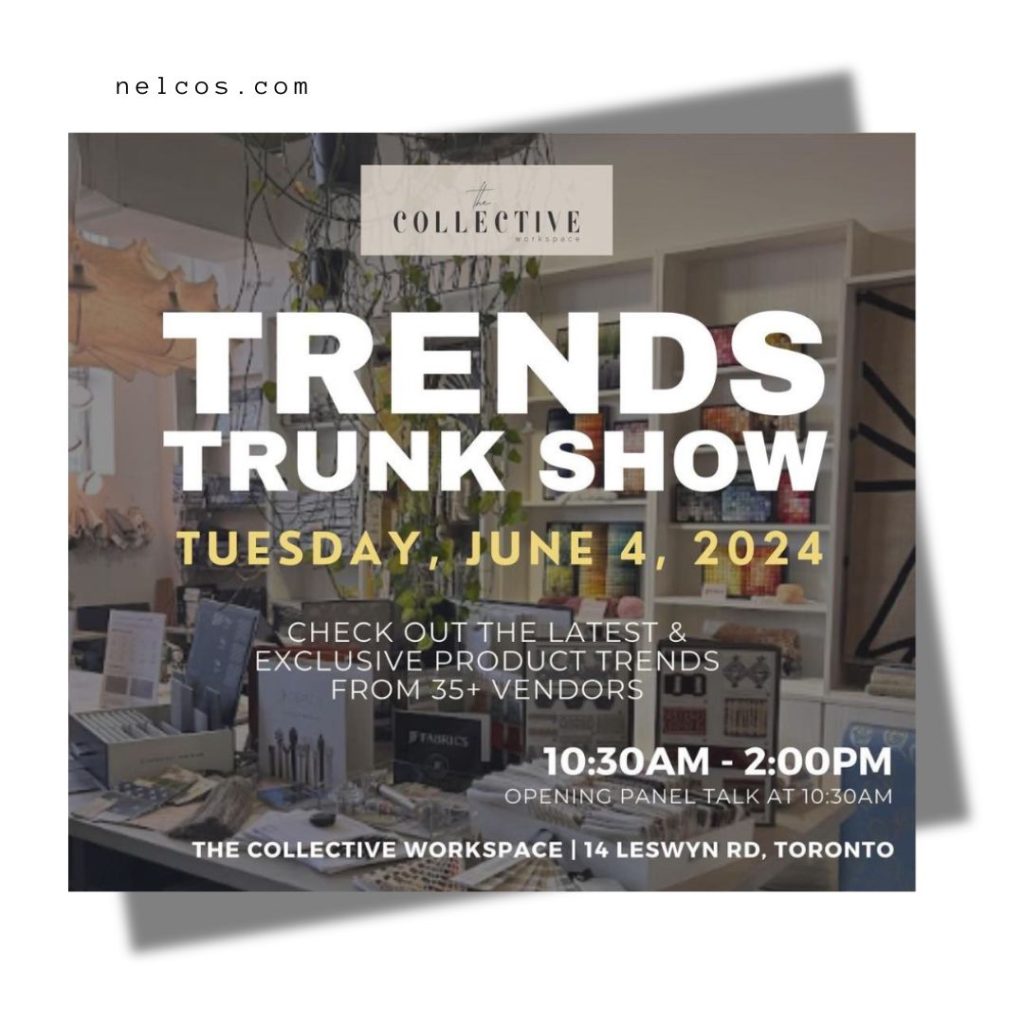 Connect with Nelcos: Spring Trends Trunk Show from The Collective Workspace in Toronto