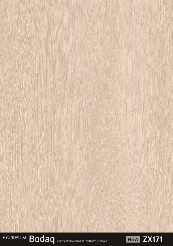 ZX171 Ivory Oak Interior Film - Premium Wood Collection